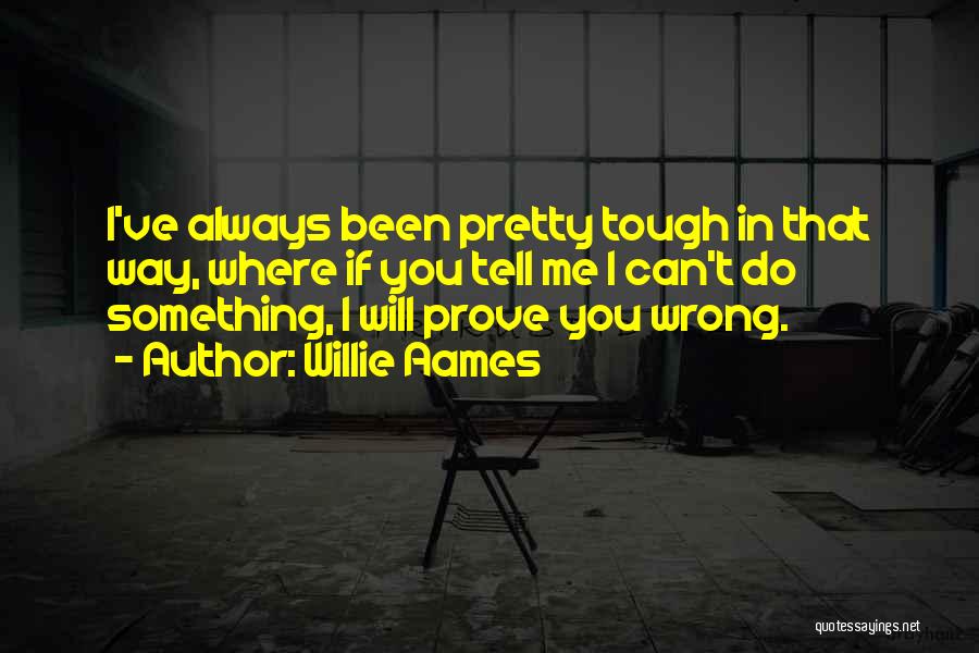 Prove Me Wrong Quotes By Willie Aames