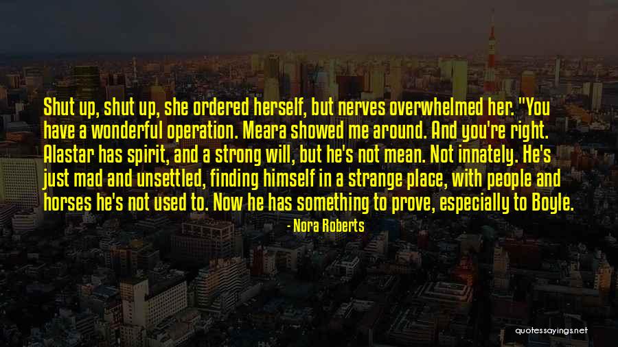 Prove Something Quotes By Nora Roberts Prove Something Quotes By Nora Roberts
