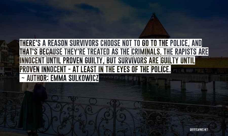 Proven Innocent Quotes By Emma Sulkowicz