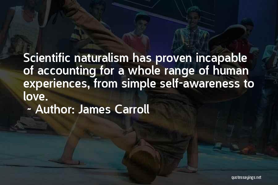 Proven Love Quotes By James Carroll