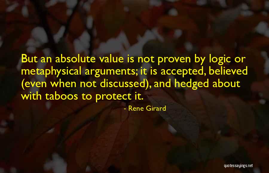 Proven Quotes By Rene Girard