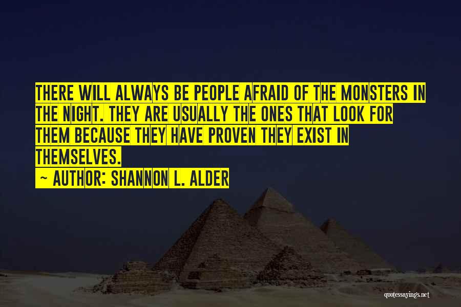 Proven Quotes By Shannon L. Alder
