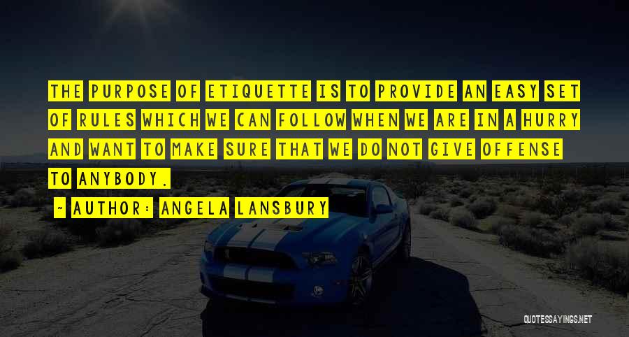Provide Quotes By Angela Lansbury