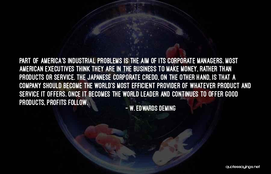 Provider Quotes By W. Edwards Deming