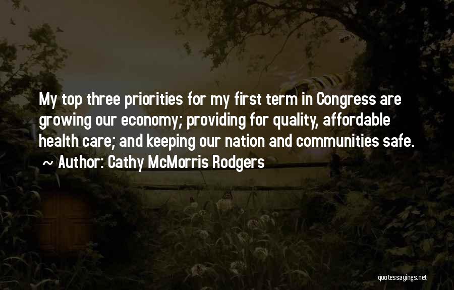 Providing Care Quotes By Cathy McMorris Rodgers