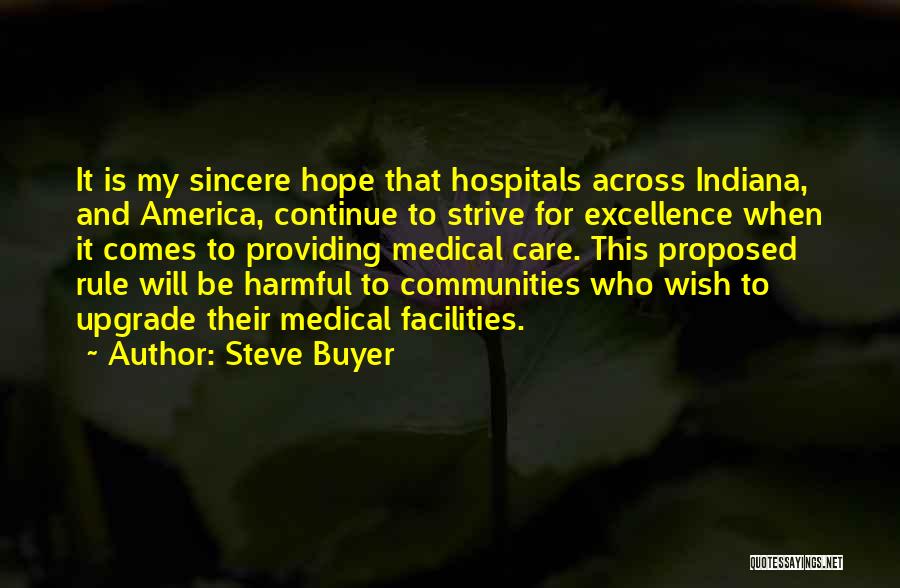 Providing Care Quotes By Steve Buyer