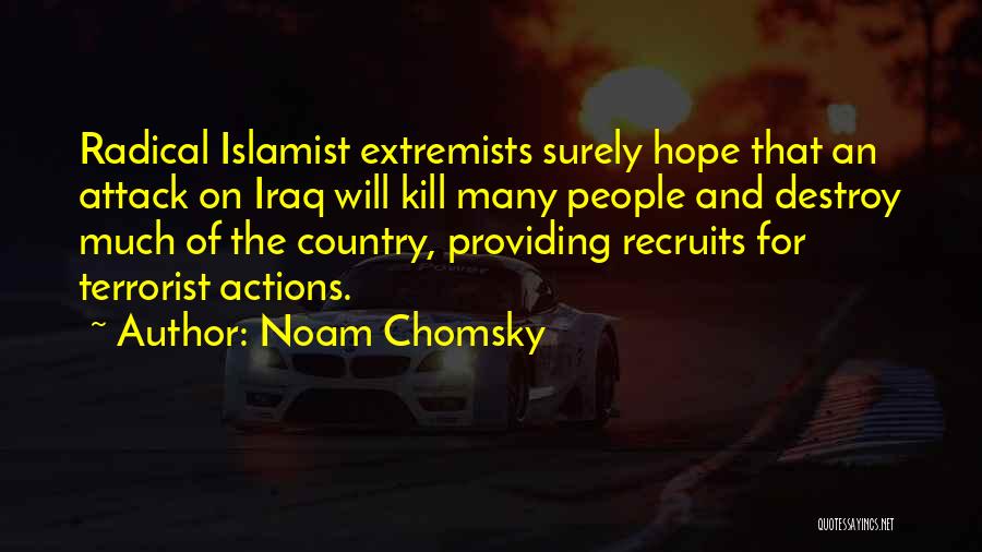 Providing Hope Quotes By Noam Chomsky