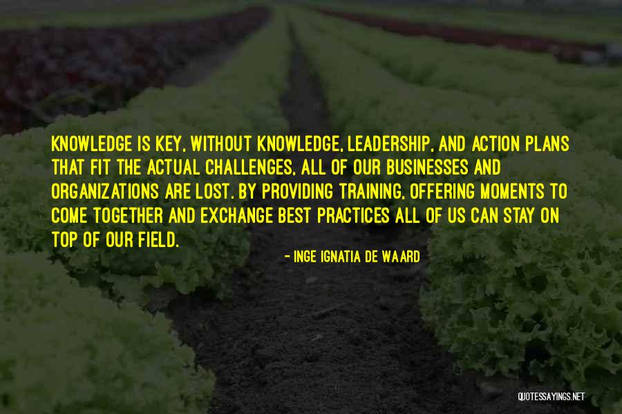 Providing Knowledge Quotes By Inge Ignatia De Waard Providing Knowledge Quotes By Inge Ignatia De Waard