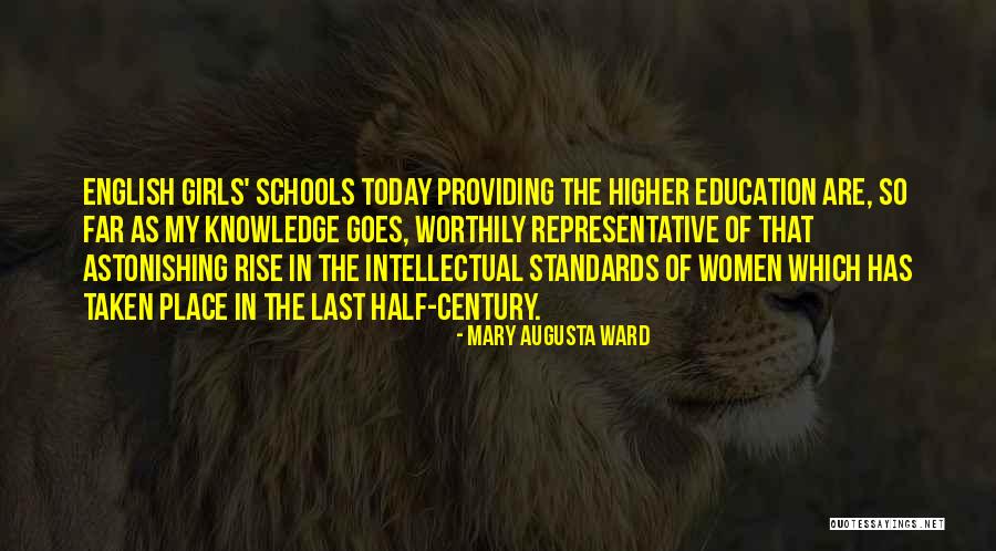 Providing Knowledge Quotes By Mary Augusta Ward Providing Knowledge Quotes By Mary Augusta Ward