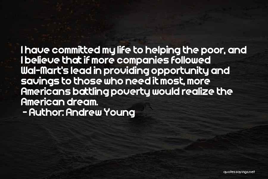 Providing Opportunity Quotes By Andrew Young