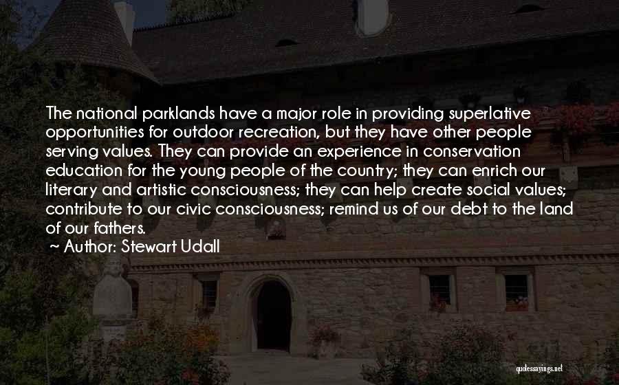 Providing Opportunity Quotes By Stewart Udall