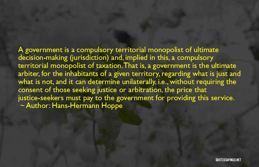 Providing Quotes By Hans-Hermann Hoppe