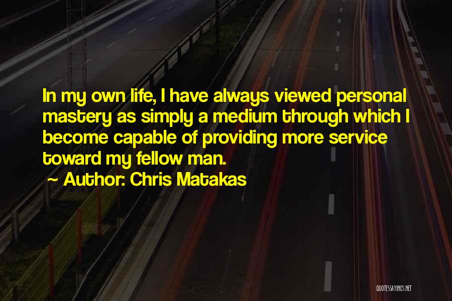 Providing Service Quotes By Chris Matakas