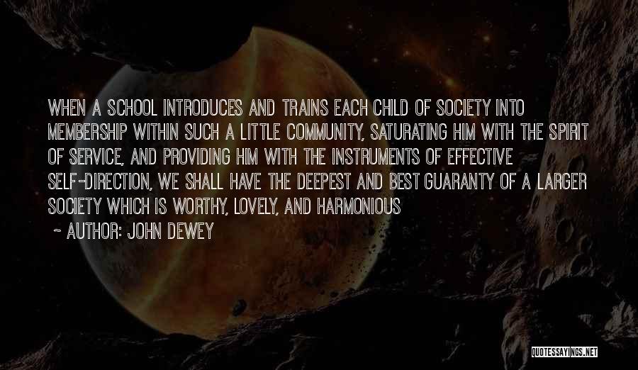 Providing Service Quotes By John Dewey