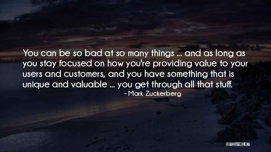 Providing Value Quotes By Mark Zuckerberg