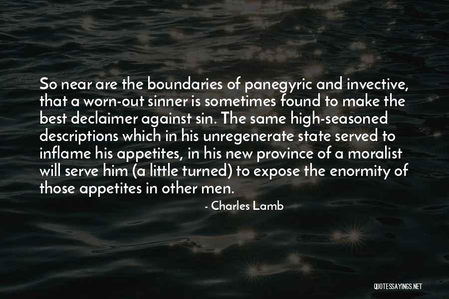 Province Quotes By Charles Lamb Province Quotes By Charles Lamb