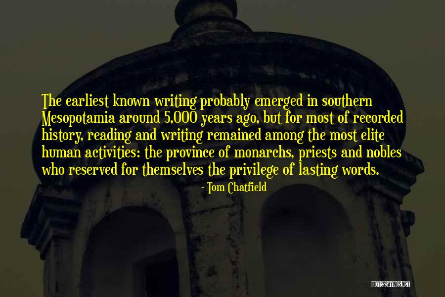 Province Quotes By Tom Chatfield Province Quotes By Tom Chatfield