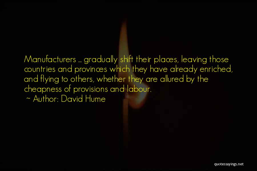 Provinces Quotes By David Hume