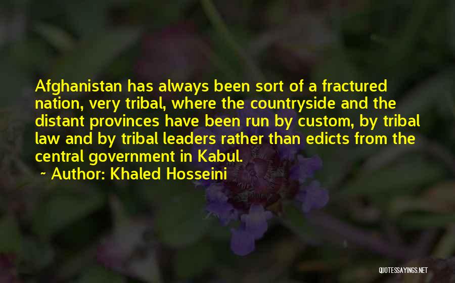 Provinces Quotes By Khaled Hosseini