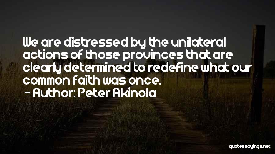 Provinces Quotes By Peter Akinola