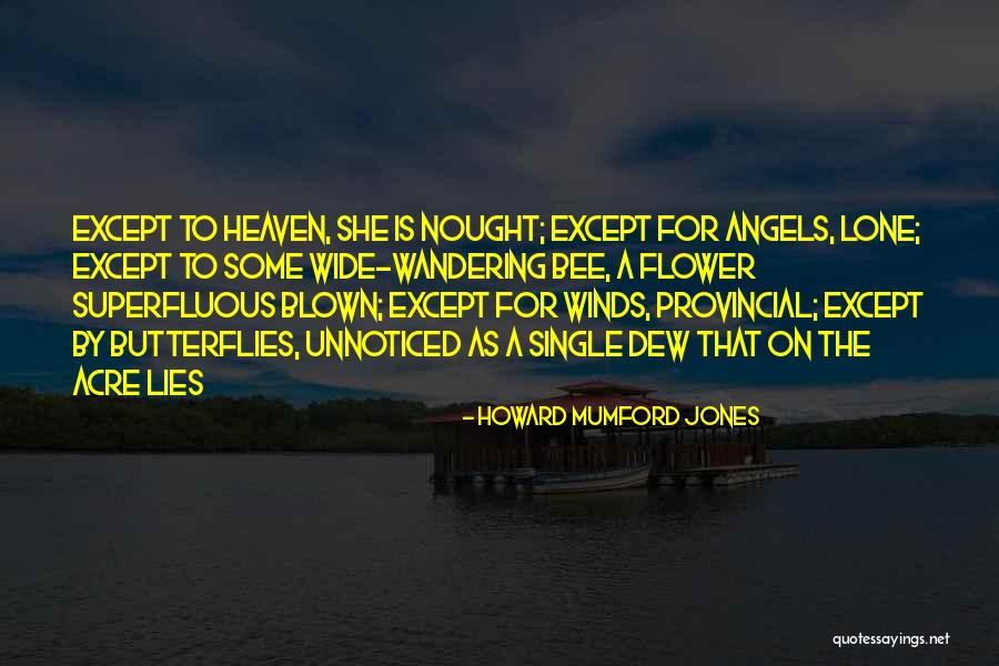 Provincial Quotes By Howard Mumford Jones Provincial Quotes By Howard Mumford Jones