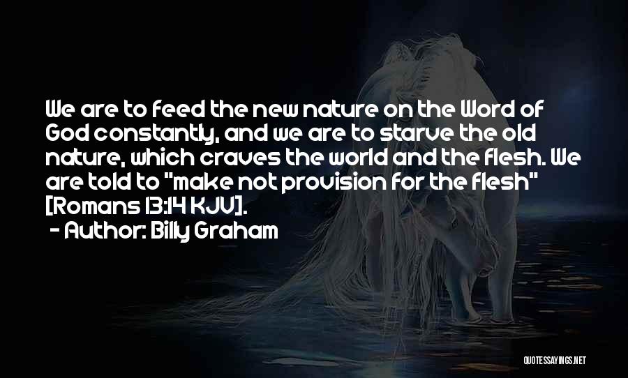 Provision Quotes By Billy Graham