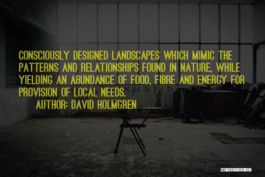 Provision Quotes By David Holmgren