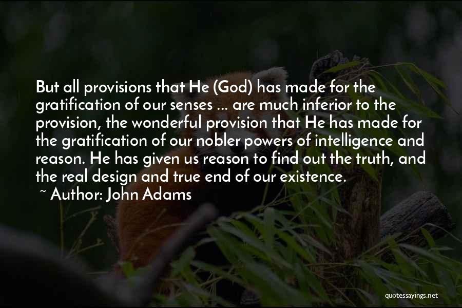 Provision Quotes By John Adams