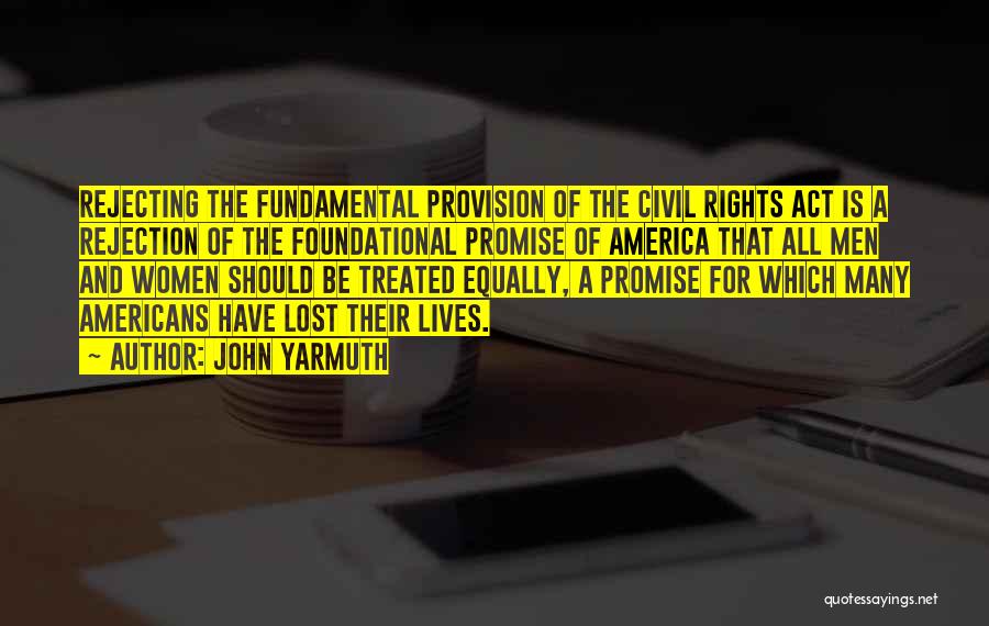 Provision Quotes By John Yarmuth