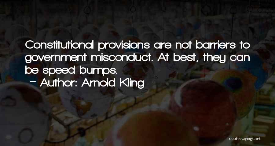 Provisions Quotes By Arnold Kling