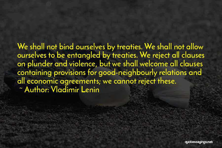 Provisions Quotes By Vladimir Lenin