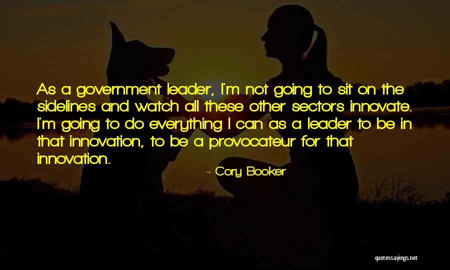 Provocateur Quotes By Cory Booker