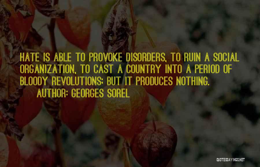 Provoke Quotes By Georges Sorel