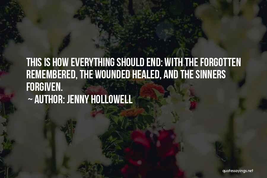 Provoking Thought Quotes By Jenny Hollowell