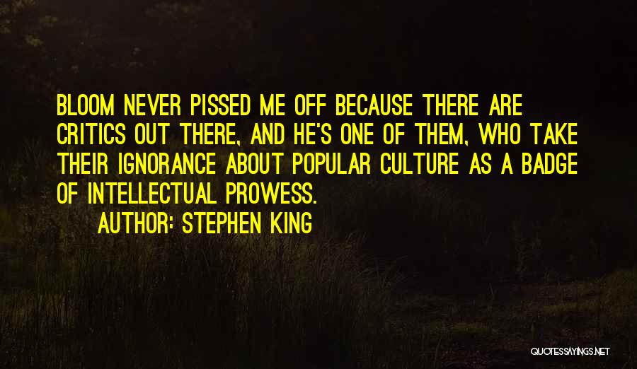 Prowess Quotes By Stephen King