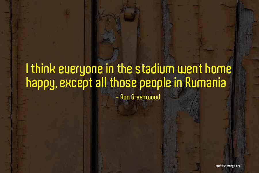 Proyecto X Quotes By Ron Greenwood