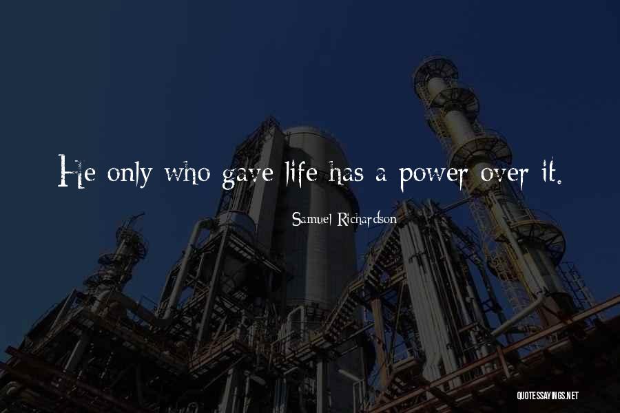 Prshan Quotes By Samuel Richardson