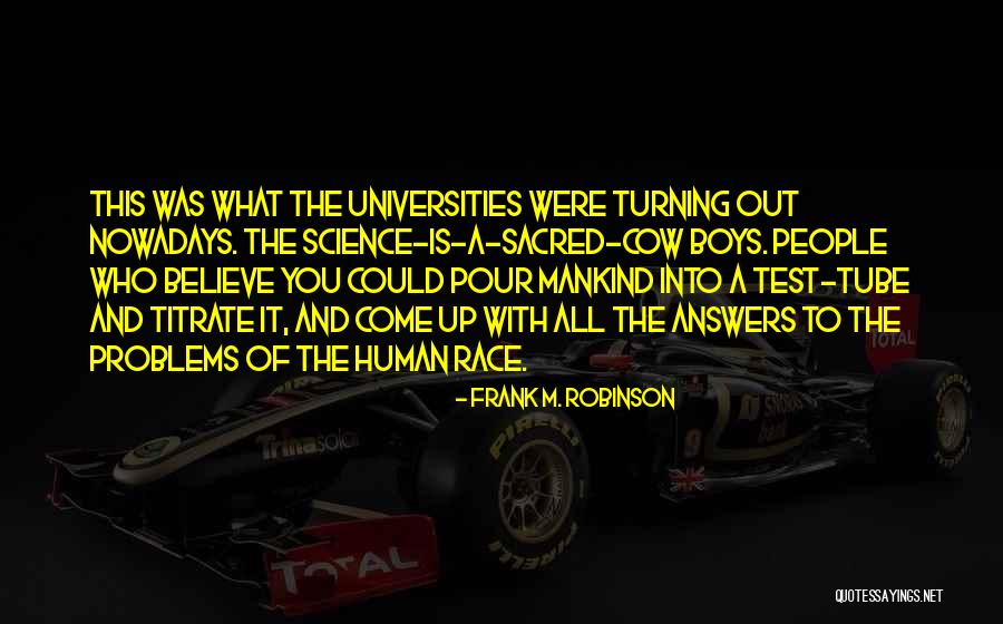 Prtljag Nije Quotes By Frank M. Robinson Prtljag Nije Quotes By Frank M. Robinson