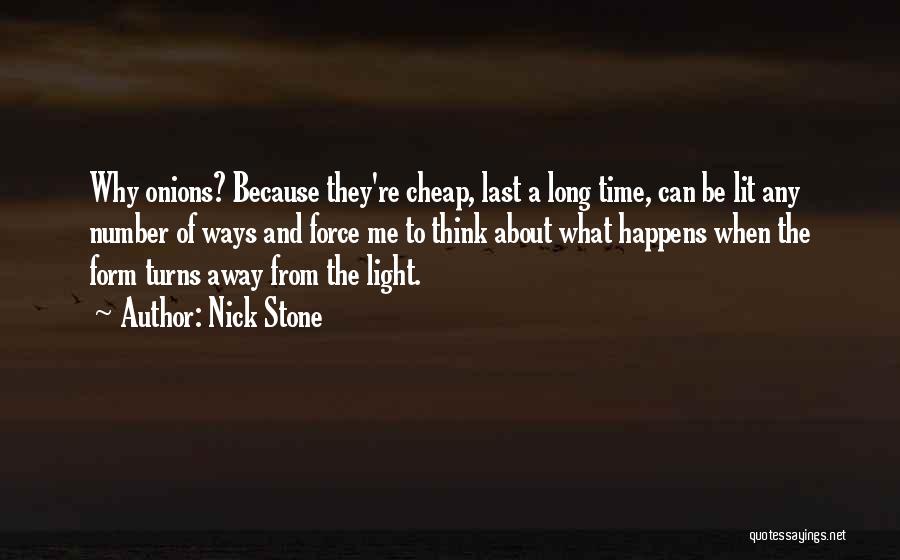 Prudente Sinonimos Quotes By Nick Stone