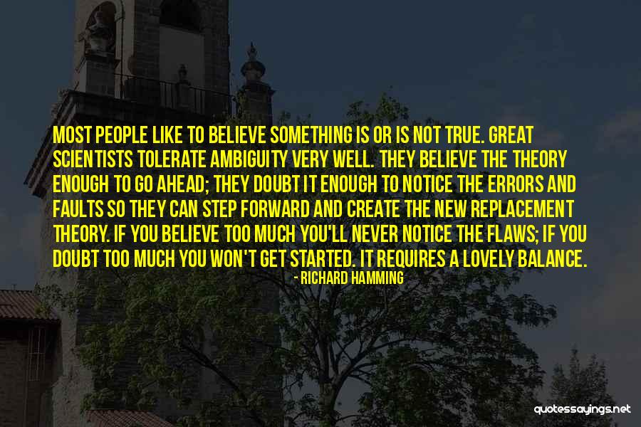 Prudenza In Inglese Quotes By Richard Hamming Prudenza In Inglese Quotes By Richard Hamming