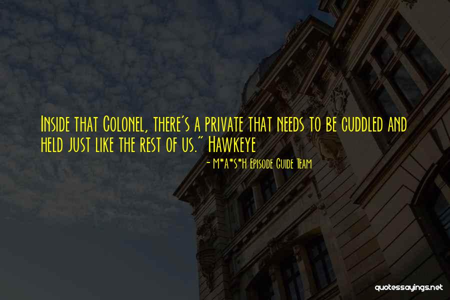Pruiken Te Quotes By M*A*S*H Episode Guide Team Pruiken Te Quotes By M*A*S*H Episode Guide Team
