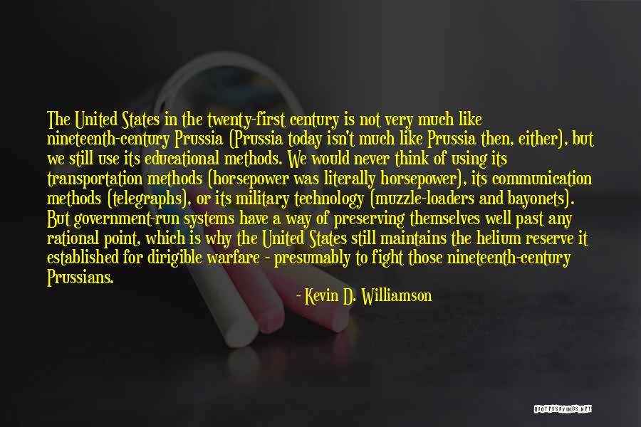 Prussians Quotes By Kevin D. Williamson Prussians Quotes By Kevin D. Williamson