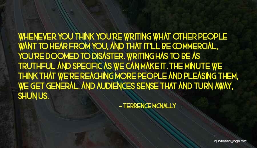 Przebiega Quotes By Terrence McNally Przebiega Quotes By Terrence McNally