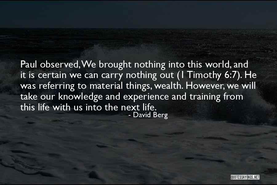 Przeznaczenia Quotes By David Berg