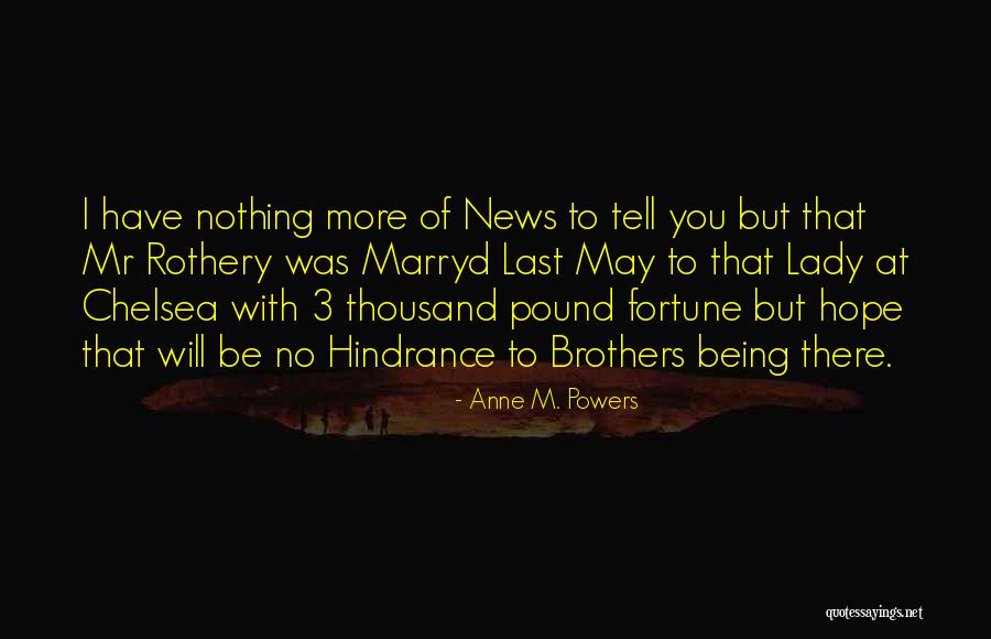 Przyczyny Quotes By Anne M. Powers Przyczyny Quotes By Anne M. Powers