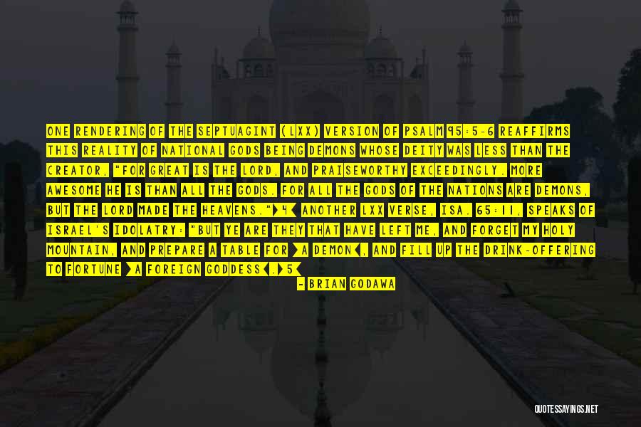 Psalm 5 Quotes By Brian Godawa Psalm 5 Quotes By Brian Godawa