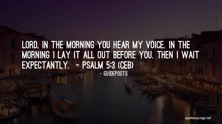 Psalm 5 Quotes By Guideposts Psalm 5 Quotes By Guideposts