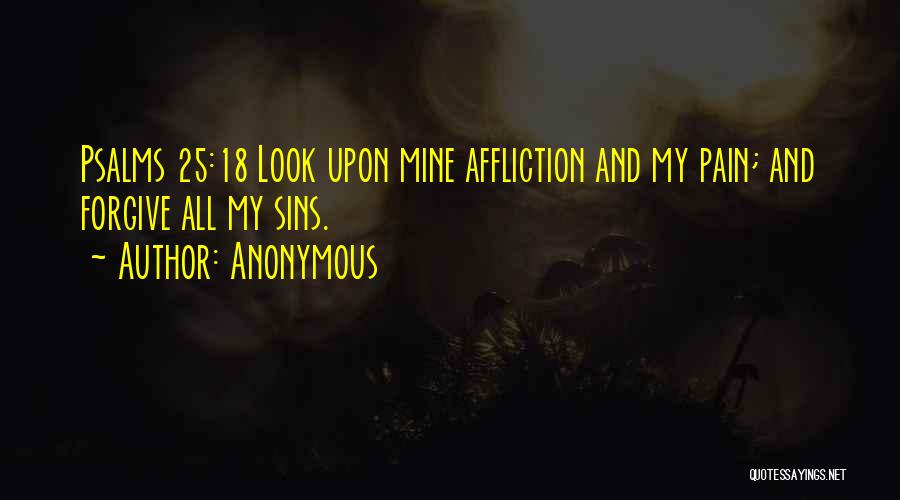 Psalms Quotes By Anonymous