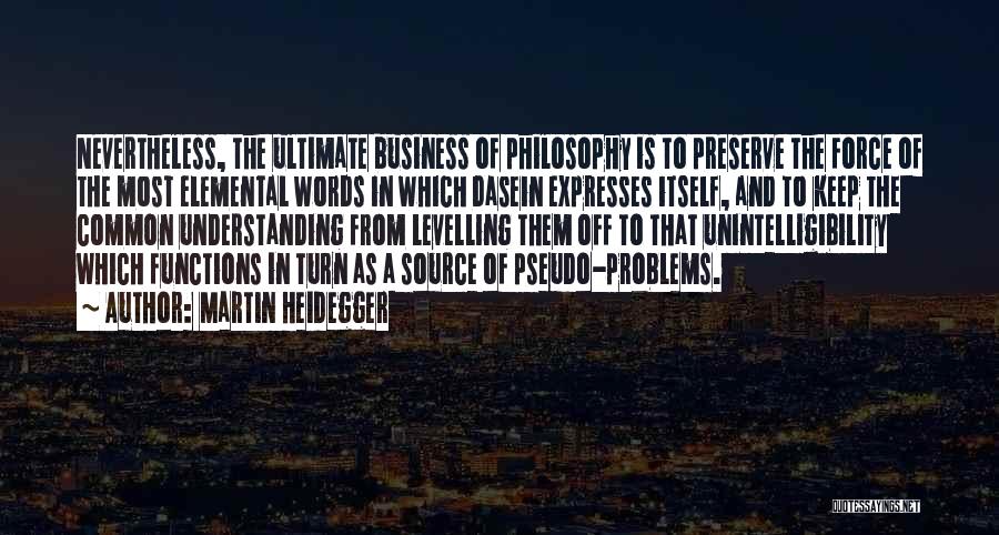 Pseudo Quotes By Martin Heidegger