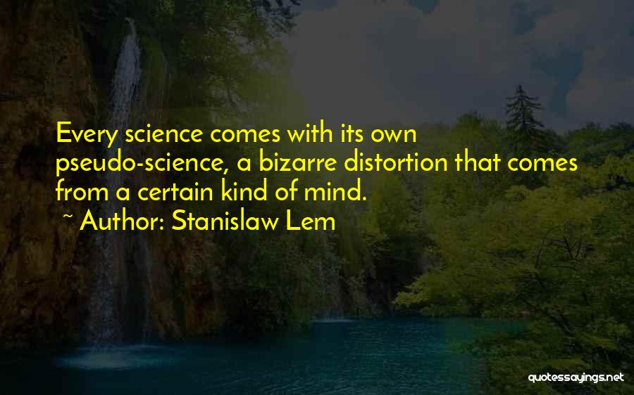 Pseudo Quotes By Stanislaw Lem